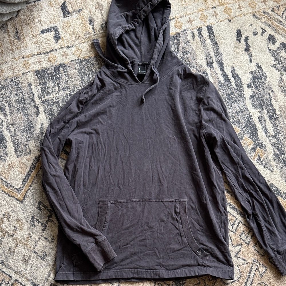 Prana Men's Hooded Pullover - Charcoal Gray